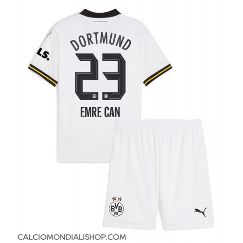 Maglie da calcio Borussia Dortmund Emre Can #23 Terza Maglia Bambino 2024-25 Manica Corta (+ Pantaloni corti)